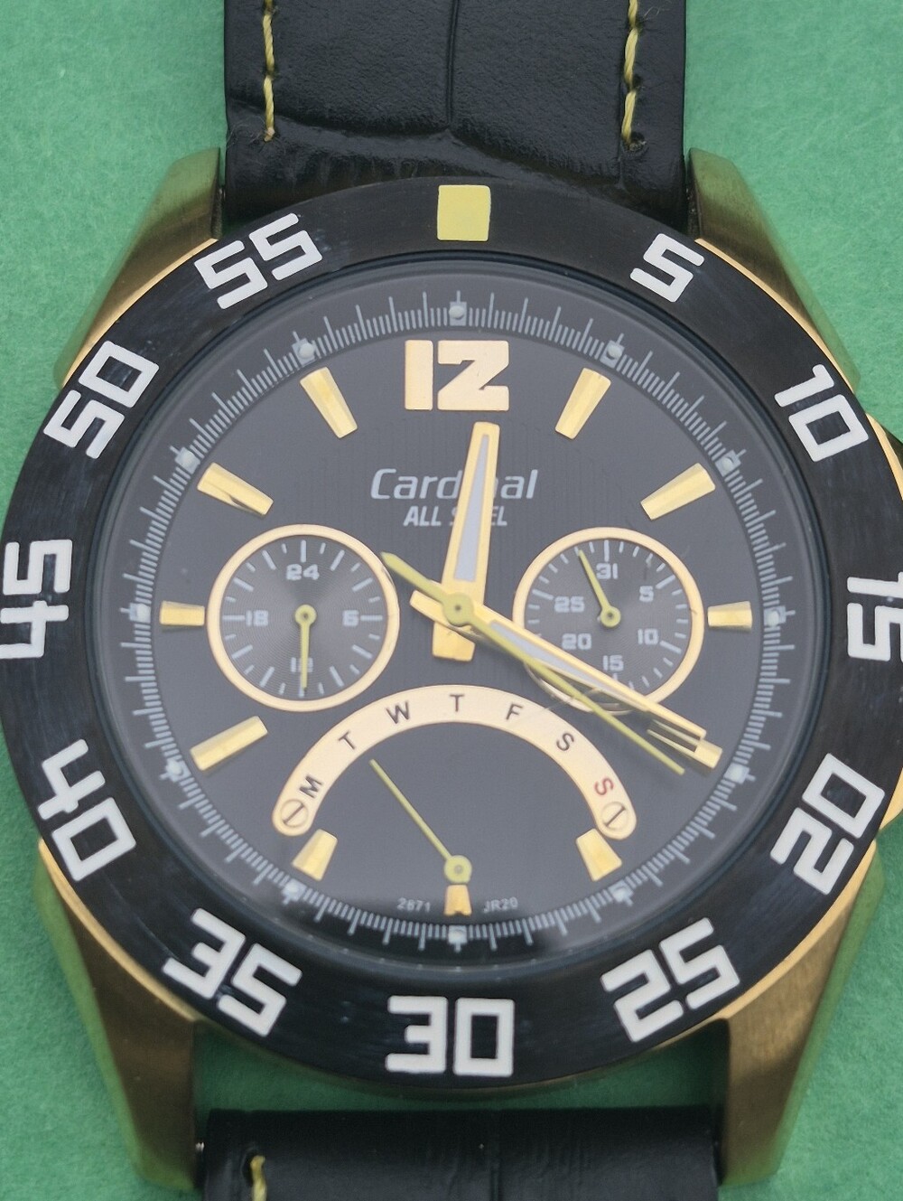 Cardinal by Wenger All Steel Men’s Watch – New Battery!